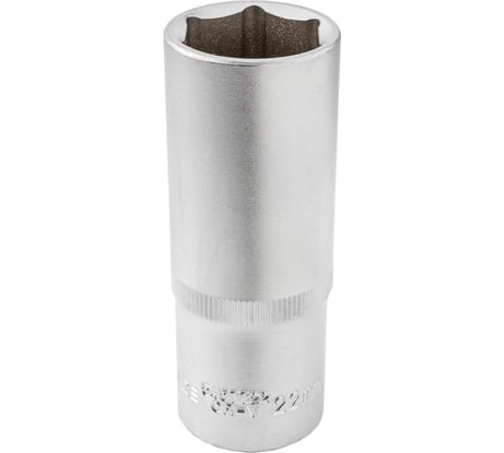 Головка торцевая 6-гранная 22 мм, 1/2", глубокая L=75 мм ROCKFORCE RF-5457722(11570)