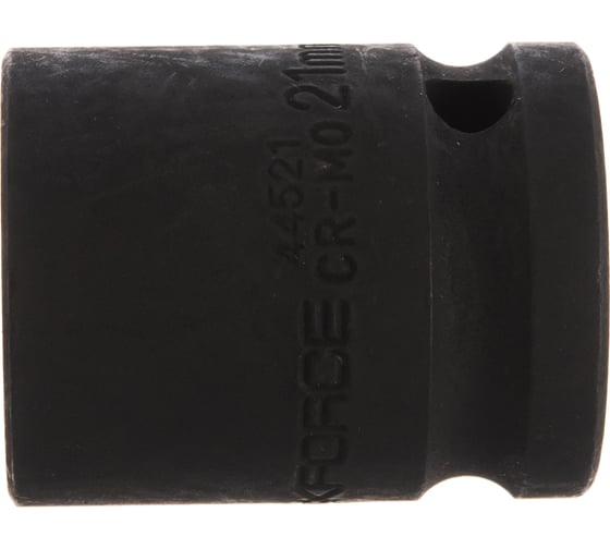 Головка торцевая 6-гранная ударная 21 мм, 1/2", L=40 мм ROCKFORCE RF-44521(8024) 1