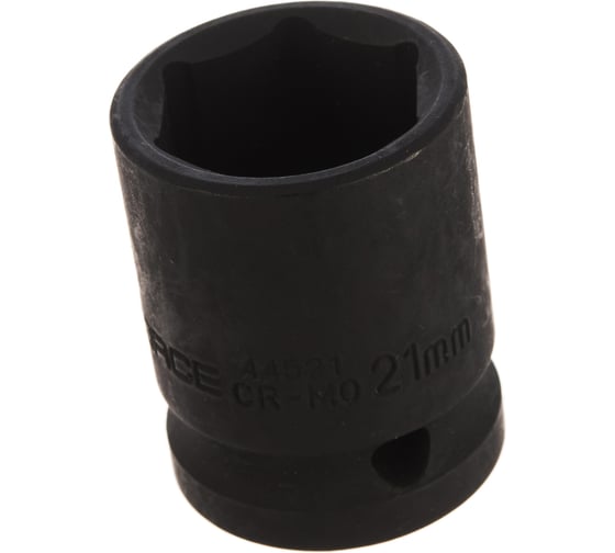 Головка торцевая 6-гранная ударная 21 мм, 1/2", L=40 мм ROCKFORCE RF-44521(8024)