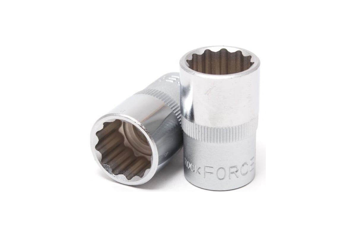 Головка торцевая 12-гранная, 30 мм, 1/2", L=40 мм ROCKFORCE RF-54930 ...