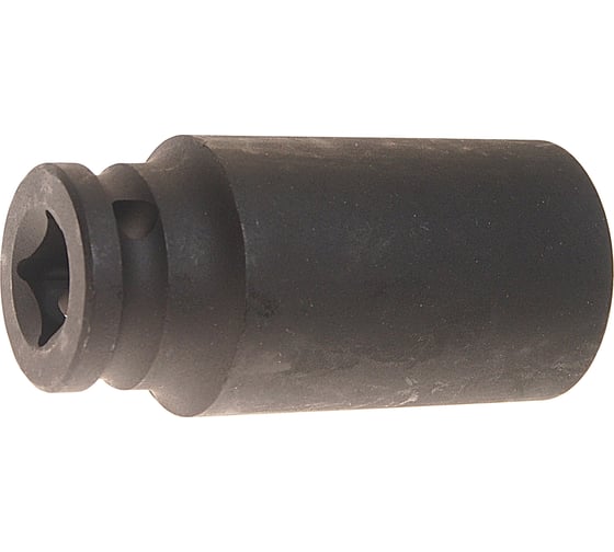 Головка торцевая 6-гранная ударная 27 мм, 1/2", удлиненная L=80 мм ROCKFORCE RF-4458527 1