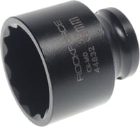 Головка торцевая 12-гранная ударная 32 мм, 1/2", L=50 мм ROCKFORCE RF-44832(28347)