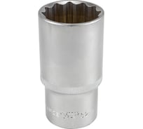Головка торцевая 12-гранная, 32 мм, 1/2", L=75 мм ROCKFORCE RF-5497732(11600)