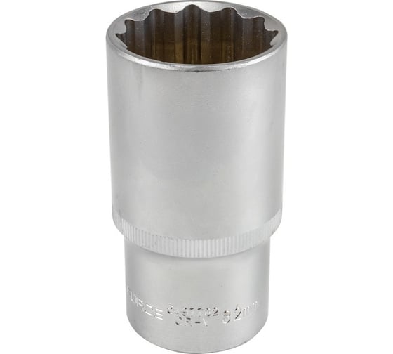 Головка торцевая 12-гранная, 32 мм, 1/2", L=75 мм ROCKFORCE RF-5497732(11600) 1