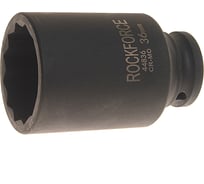 Головка торцевая 12-гранная ударная 36 мм, 1/2", L=45 мм ROCKFORCE RF-44836(219)