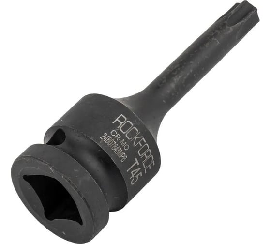 Головка-бита TORX ударная 1/2", T45 ROCKFORCE RF-24607845(29385)