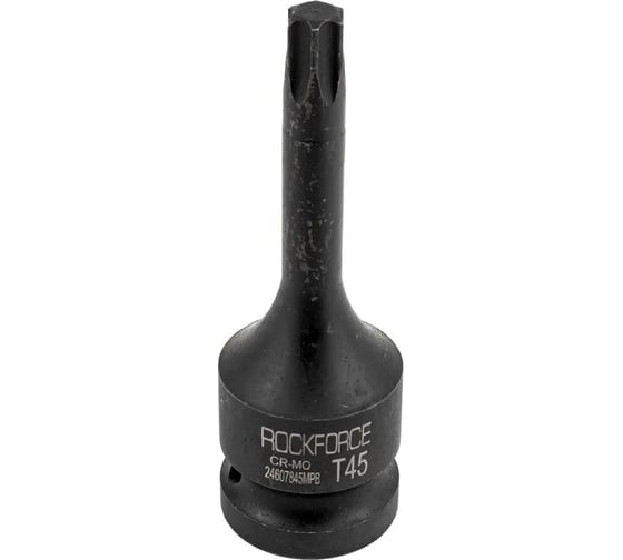 Головка-бита TORX ударная 1/2", T45 ROCKFORCE RF-24607845(29385)