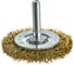 Кордщетка дисковая латунная 50 мм, в блистере ROCKFORCE RF-BFR002(29067) 2