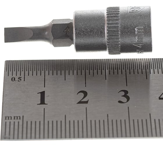 Бита-головка 1/4", Slotted SL4 Berger BG BG2212