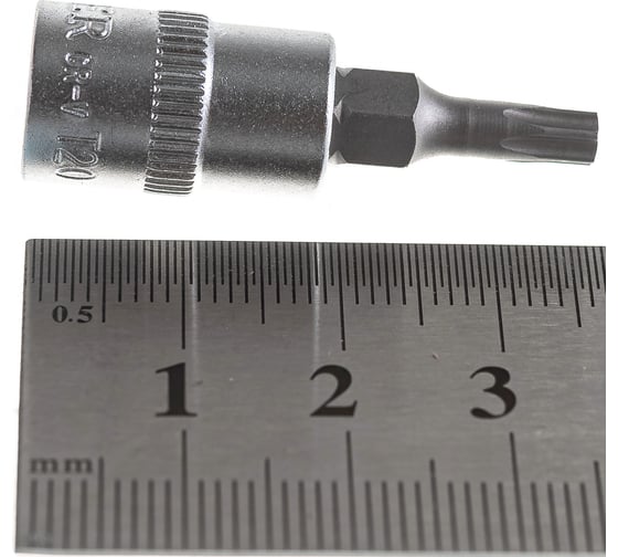 Бита-головка 1/4 Torx с отверстием Т20 Berger BG BG2222