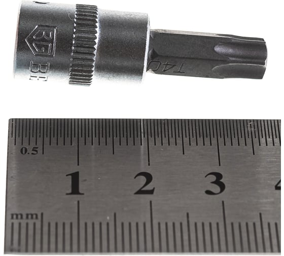 Бита-головка 1/4 Torx с отверстием Т40 Berger BG BG2227