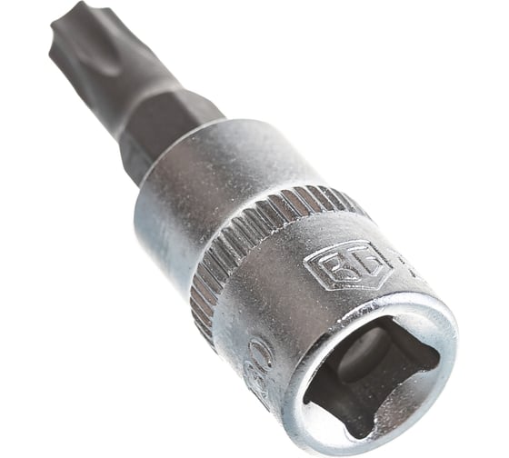 Бита-головка 1/4 Torx с отверстием Т30 Berger BG BG2225