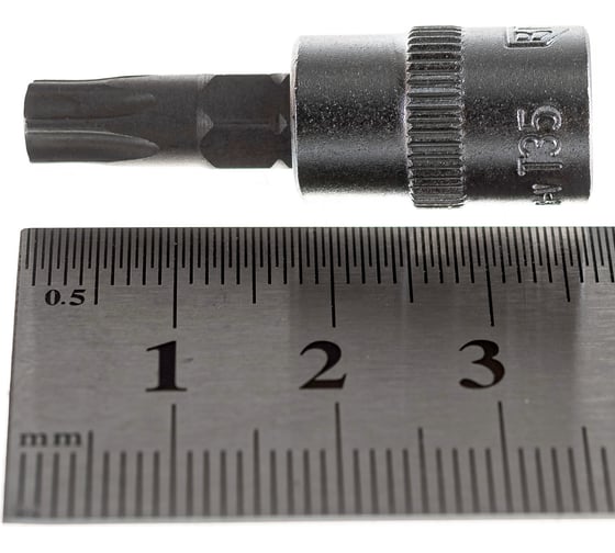 Бита-головка 1/4 Torx с отверстием Т35 Berger BG BG2226