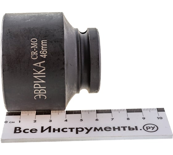 Головка торцевая 6-гранная ударная (46 мм; 60 мм; 3/4") ЭВРИКА ER-95934