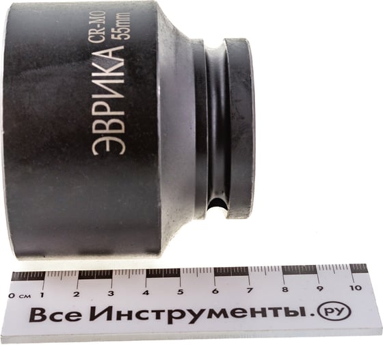 Головка торцевая 6-гранная ударная (55 мм; 80 мм; 3/4") ЭВРИКА ER-95941