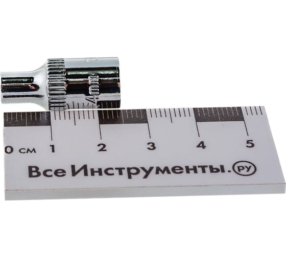 Головка торцевая 6-гранная (4 мм; 30 мм; 1/4") ЭВРИКА ER-90201