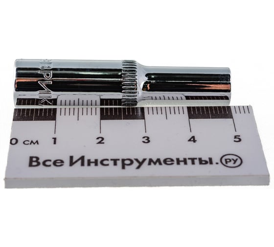 Головка торцевая 6-гранная глубокая (6 мм; 50 мм; 1/4") ЭВРИКА ER-90303