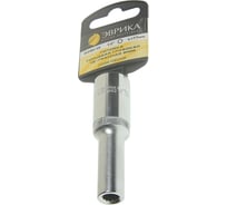 Головка торцевая Эврика 8мм 1/2 12-гранная глубокая L=80мм с держателем ER-91501-12H 990350