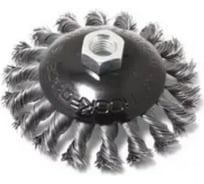 Кордщетка дисковая стальная витая, 200 мм, в блистере Rockforce RF-BWF108(29091)
