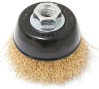 Кордщетка чашеобразная латунная для УШМ, 60 мм, в блистере ROCKFORCE RF-BWC025(29657)