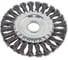 Кордщетка дисковая стальная витая, 125 мм ROCKFORCE RF-BWF105(29088) 1