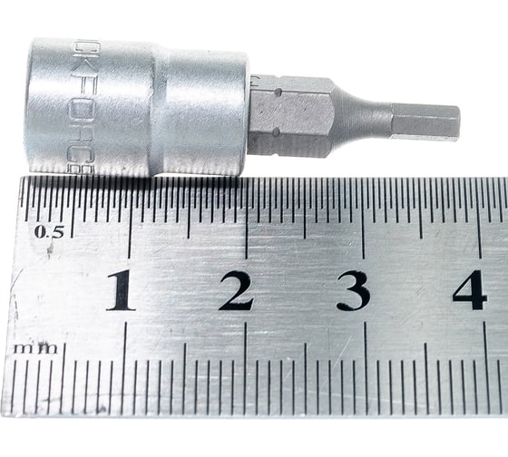 Насадка 1/4DR 6-гранная, Н3 ROCKFORCE RF-3243203(11721)