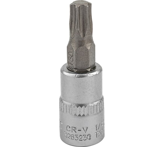 Насадка 1/4"DR торкс Т30х32мм Rockforce RF-3263230(11731)