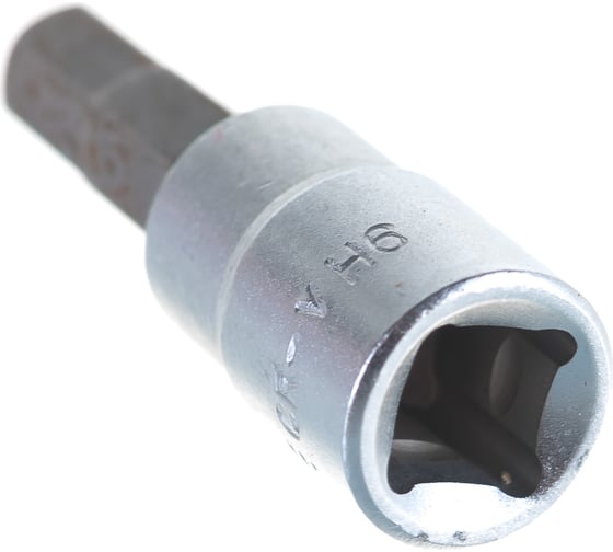 Насадка 1/4"DR 6-гранная, Н6 ROCKFORCE RF-3243206(11724)