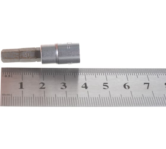 Насадка 1/4"DR 6-гранная, Н6 ROCKFORCE RF-3243206(11724)