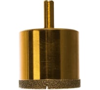 Коронка по стеклу и керамике с центрующим сверлом GOLD стк-067 42 мм Strong стк-06700042