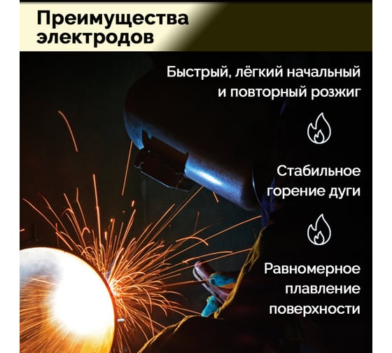 Электроды сварочные OK46 E6013 1 кг, 4х350 мм WIEM E601314
