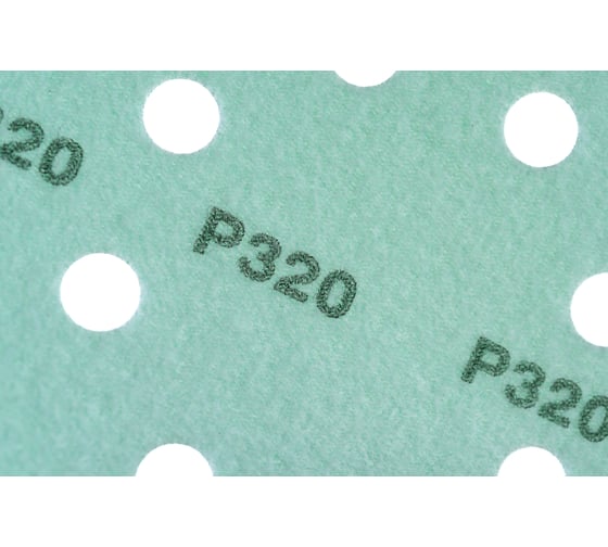Диск шлифовальный KM10 (10 шт; 125 мм; P320; 8 отверстий; Velcro) БАЗ 960000141942