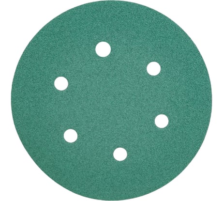 Диск шлифовальный KM10 (10 шт; 150 мм; P80; 6 отверстий; Velcro) БАЗ 960000141990