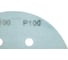 Диск шлифовальный KM10 (10 шт; 150 мм; P100; 6 отверстий; Velcro) БАЗ 960000141991 4