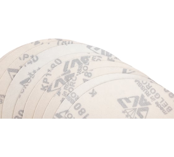 Диск шлифовальный KP14D (10 шт; 150 мм; P180; Velcro) БАЗ 960000141966