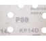 Диск шлифовальный KP14D (10 шт; 125 мм; P80; 8 отверстий; Velcro) БАЗ 960000141910 5
