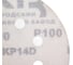 Диск шлифовальный KP14D (10 шт; 125 мм; P100; 8 отверстий; Velcro) БАЗ 960000141911 5