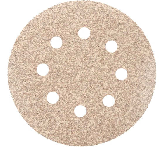Диск шлифовальный KP14D (10 шт; 125 мм; P320; 8 отверстий; Velcro) БАЗ 960000141915 1