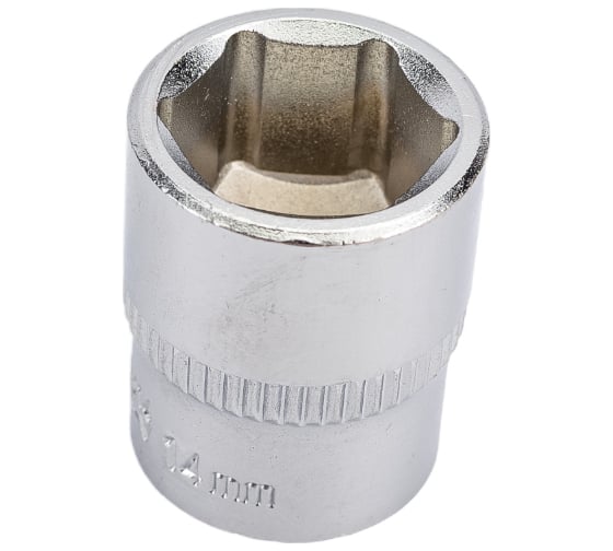Головка торцевая 6-гранная (14 мм; L=25 мм; 1/4DR) ROCKFORCE RF-52514(11646)