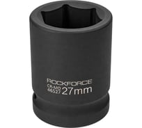 Головка торцевая ударная 6-гранная (27 мм; L=54 мм; 3/4DR) ROCKFORCE RF-46527(313)