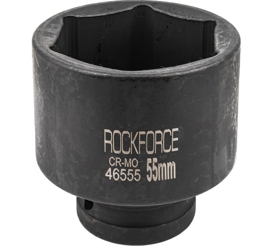Головка торцевая ударная 6-гранная (55 мм; L=70 мм; 3/4DR) ROCKFORCE RF-46555(348)