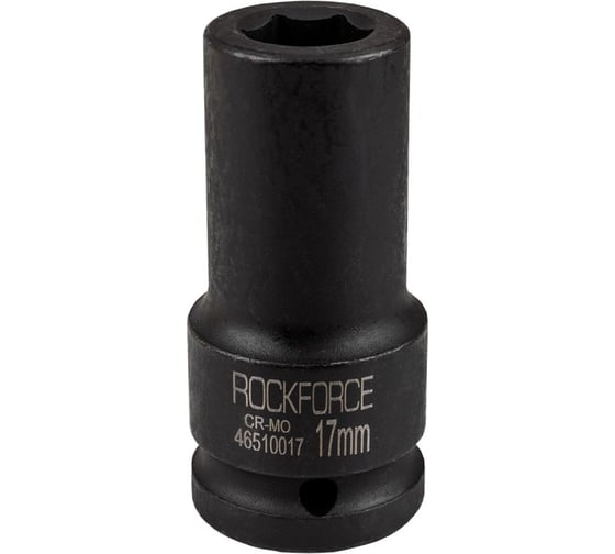 Головка торцевая ударная удлиненная (17 мм; L=95 мм; 3/4DR) ROCKFORCE RF-46510017(425) 1