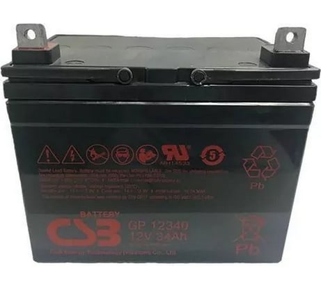 Аккумулятор для ИБП CSB GP12340 12В, 34 Ач УТ-00000092