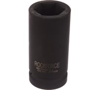 Головка торцевая ударная удлиненная 6-гранная (34 мм; L=100 мм; 1DR) ROCKFORCE RF-48510034(3448)