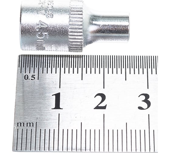 Головка торцевая 6-гранная (4.5 мм; L=25 мм; 1/4DR) ROCKFORCE RF-525045(11635)
