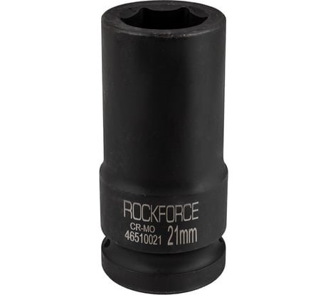 Головка торцевая ударная удлиненная (21 мм; L=85 мм; 3/4DR) ROCKFORCE RF-46510021(427)