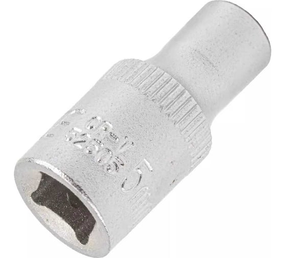Головка торцевая 6-гранная (5 мм; L=25 мм; 1/4DR) ROCKFORCE RF-52505(11636)