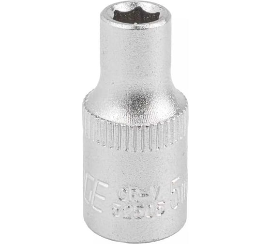 Головка торцевая 6-гранная (5 мм; L=25 мм; 1/4DR) ROCKFORCE RF-52505(11636)