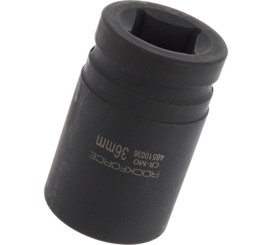 Головка торцевая ударная удлиненная 6-гранная (36 мм; L=85 мм; 1DR) ROCKFORCE RF-48510036(1574)