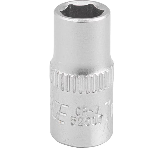 Головка торцевая 6-гранная (7 мм; L=25 мм; 1/4DR) ROCKFORCE RF-52507(11639) 1